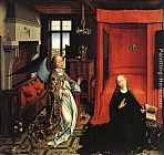 Rogier Van Der Weyden Canvas Paintings - The Annunciation